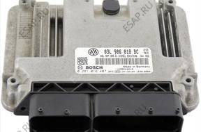 БЛОК УПРАВЛЕНИЯ ECU 03L906018BC 0281016407 EDC17C46 CFGB