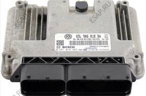 БЛОК УПРАВЛЕНИЯ ECU 03L906018DA 0281016953 EDC17C46 CFHC