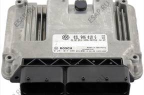 БЛОК УПРАВЛЕНИЯ ECU 03L906018G 0281017386 EDC17C46 CFGB
