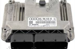 БЛОК УПРАВЛЕНИЯ ECU 03L906018KD 0281018456 EDC17C46 CGLC