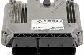 БЛОК УПРАВЛЕНИЯ ECU 03L906018NR 0281018193 EDC17C46 CFHA