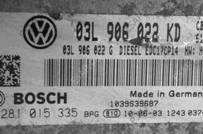 БЛОК УПРАВЛЕНИЯ ECU 03L906022KD 2.0 TDI VW SIROCCO