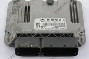 БЛОК УПРАВЛЕНИЯ ECU 03L907309AE 0281017946 EDC17C46
