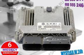 БЛОК УПРАВЛЕНИЯ ECU 03L907309N 0281016374 EDC17C46 2.0TDI