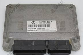 БЛОК УПРАВЛЕНИЯ ECU 047906033A 5WP4331306 SIMOS3PA ATZ