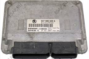 БЛОК УПРАВЛЕНИЯ ECU 047906033G 5WP4018212 FABIA 1.4 AME