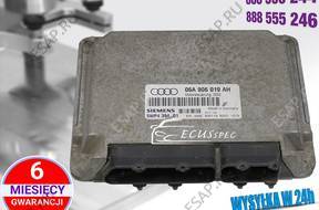 БЛОК УПРАВЛЕНИЯ ECU 06A906019AH 5WP439401 AUDI A3 1.6