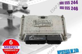 БЛОК УПРАВЛЕНИЯ ECU 06A906032HJ 0261207436 ME7.5 AUM ARX