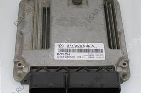 БЛОК УПРАВЛЕНИЯ ECU 074906032A 0281012539 EDC16CP34 BJL