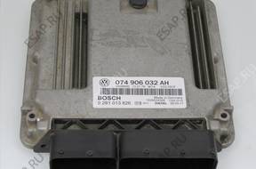 БЛОК УПРАВЛЕНИЯ ECU 074906032AH 0281013826 EDC16CP34 BJM