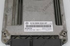БЛОК УПРАВЛЕНИЯ ECU 074906032AT 0281014133 EDC16CP34 BJK