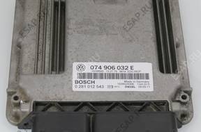 БЛОК УПРАВЛЕНИЯ ECU 074906032E 0281012543 EDC16CP34 BJK