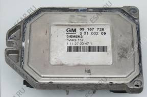 БЛОК УПРАВЛЕНИЯ ECU 09157726 5WK9157 S0100209 1.8 Z18XE