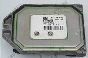 БЛОК УПРАВЛЕНИЯ ECU 09158689 5WK9154 S0100209 VECTRA 1.8