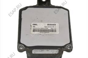 БЛОК УПРАВЛЕНИЯ ECU 09355929 DBKL OPEL ASTRA 1.6 X16XEL