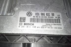 БЛОК УПРАВЛЕНИЯ ECU 1.9 TDI VW AUDI SKODA 03G906021 год,R