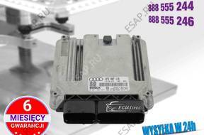 БЛОК УПРАВЛЕНИЯ ECU 4F2907115 0261S02291 MED9.1 AUDI BPJ