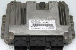БЛОК УПРАВЛЕНИЯ ECU 4M5112A650KE 0281011801 4KAE EDC16C3