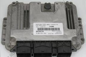 БЛОК УПРАВЛЕНИЯ ECU 4M5112A650YE 0281011701 7AME EDC16C34