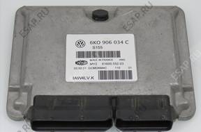 БЛОК УПРАВЛЕНИЯ ECU 6K0906034C IAW4LV.K POLO 1.4 16V APE