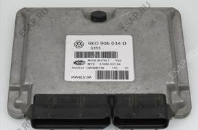 БЛОК УПРАВЛЕНИЯ ECU 6K0906034D IAW4LV.0A AUA 1.4 16V 75KM