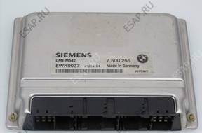 БЛОК УПРАВЛЕНИЯ ECU 7500255 5WK9037 MS42 E46 E38 E39 M52