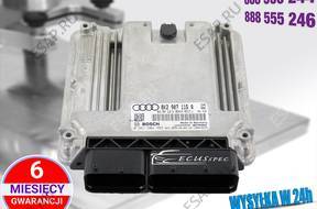 БЛОК УПРАВЛЕНИЯ ECU 8K2907115Q 0261S04383 MED17.1 CDNB