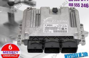 БЛОК УПРАВЛЕНИЯ ECU 9805947380 0281019817 EDC17C10 1.6