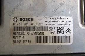 БЛОК УПРАВЛЕНИЯ ECU 9805947780 0281019818 EDC17C10-5.11