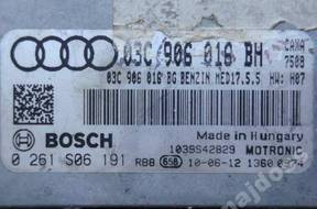 БЛОК УПРАВЛЕНИЯ ECU AUDI A1 1.4TSI 0261S06191 03C906016BH