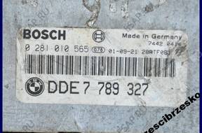 БЛОК УПРАВЛЕНИЯ ECU BMW E46 2.0 D 0281010565 DDE7789327