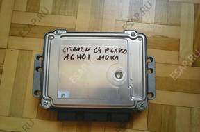 БЛОК УПРАВЛЕНИЯ   ECU Citroen C4 Picasso 1.6 HDI