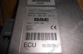БЛОК УПРАВЛЕНИЯ    ECU DAF XF 105 85 CF E5