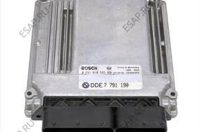 БЛОК УПРАВЛЕНИЯ ECU DDE7791190 0281010565 EDC16C1 E46 2.0