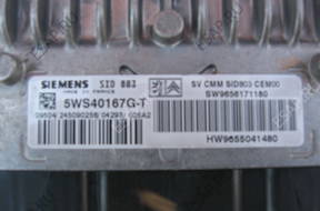 БЛОК УПРАВЛЕНИЯ ECU   ДВИГАТЕЛЕМ Peugeot 407 2.0 HDI