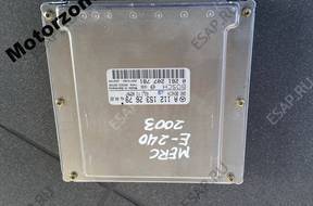 БЛОК УПРАВЛЕНИЯ ECU E KLASA W211 A1121532679 0261207781