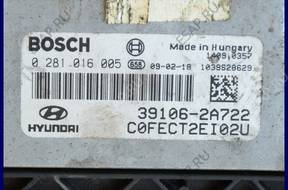 БЛОК УПРАВЛЕНИЯ ECU HYUNDAI i30 0281016005 39106-2A722