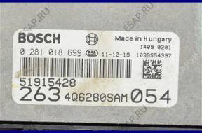 БЛОК УПРАВЛЕНИЯ ECU OPEL COMBO 1.6 0281018699 00519217570