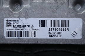 БЛОК УПРАВЛЕНИЯ ECU RENAULT SID307 S180153170A 237104559 год,