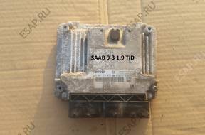 БЛОК УПРАВЛЕНИЯ ECU SAAB 9-3 1.9 TID 55565527 0281014076