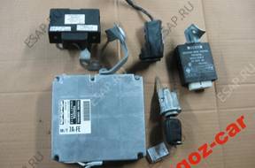БЛОК УПРАВЛЕНИЯ ECU Toyota Avensis 1,8 7A-FE КОМПЛЕКТ