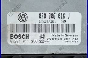 БЛОК УПРАВЛЕНИЯ ECU VW T5 2.5 TDI 070906016J 0281011266