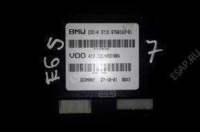 БЛОК УПРАВЛЕНИЯ EDC BMW E65 37156760163-01