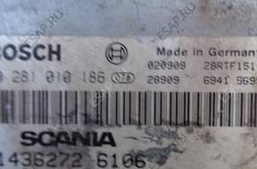 БЛОК УПРАВЛЕНИЯ EDC ДВИГАТЕЛЯ SCANIA 4 0281010186 1436272