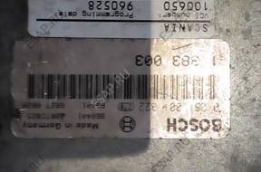 БЛОК УПРАВЛЕНИЯ EDC SCANIA BOSCH 1383007 0281001322