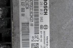 БЛОК УПРАВЛЕНИЯ   EDC16C34 JUMPY 1,6 HDI 2007 год,