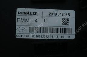 БЛОК УПРАВЛЕНИЯ EMM 231A04792 год, RENAULT CLIO IV 2015