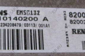 БЛОК УПРАВЛЕНИЯ EMS3132 RENAULT CLIO 1.2 S110140200 A