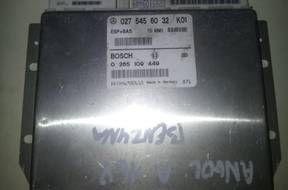 БЛОК УПРАВЛЕНИЯ ESB BAS MERCEDES W 168 0275456032