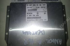БЛОК УПРАВЛЕНИЯ ESB BAS MERCEDES W 168 0275456032